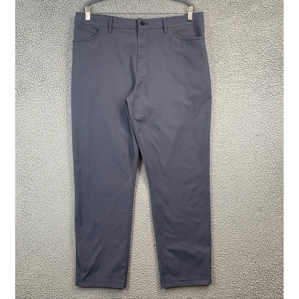 Public Rec Men's Pants W38 L30 Slate Gray 100% Commuter Stretch Travel